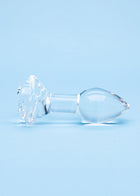 Clarity Utopian Bloom Glass Plug