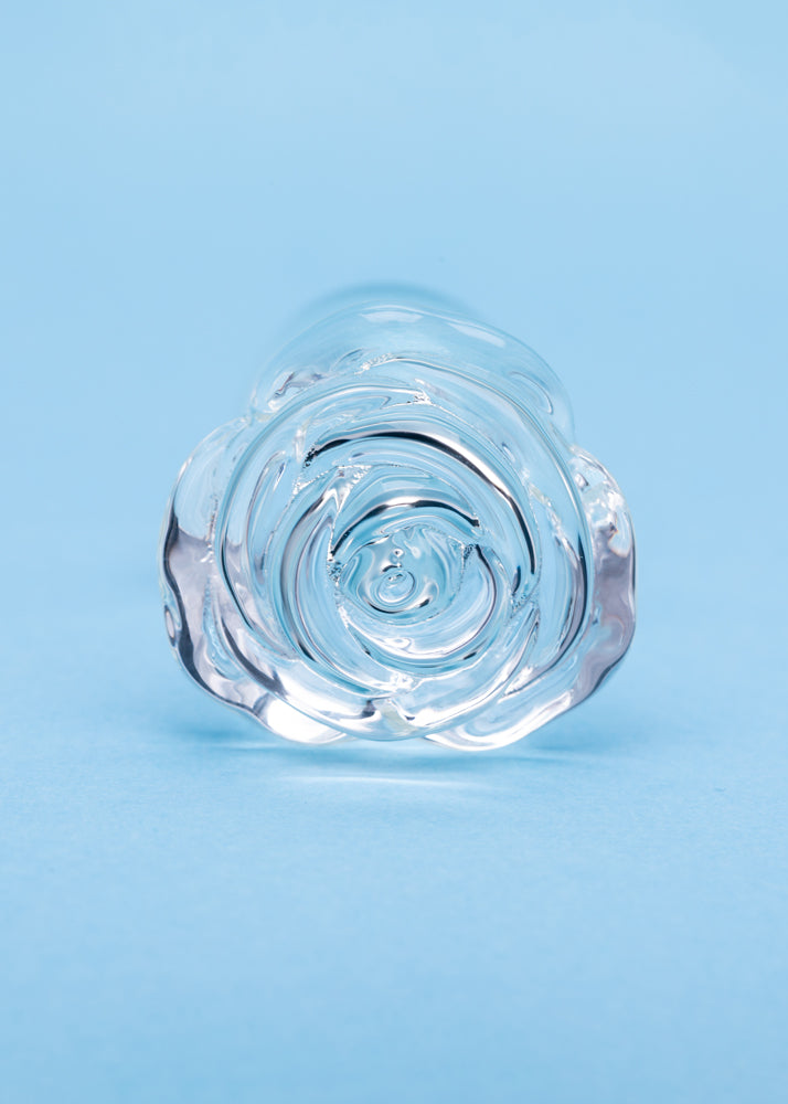 Clarity Utopian Bloom Glass Plug