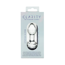 Clarity Utopian Bloom Glass Plug