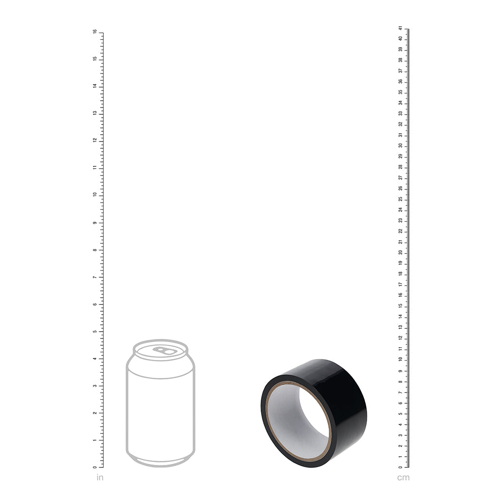 Ouch! PVC Non-Stick Tape Black