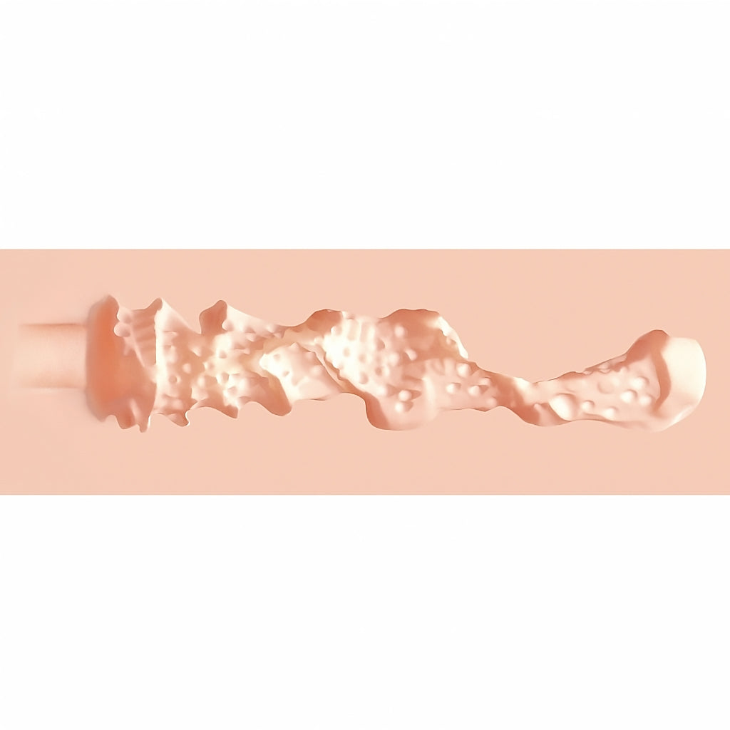 Xkin Career Girls Tiffany Throatcheck Stroker Beige