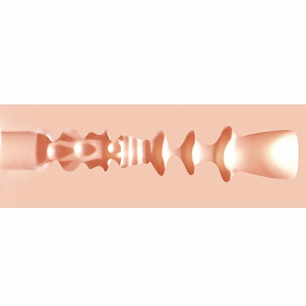 Xkin Pinup Girls Misty Muffburner Stroker Beige