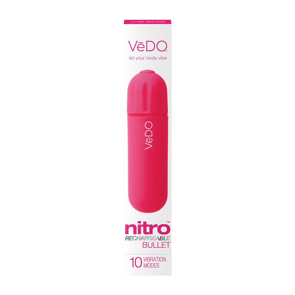 VeDO Nitro Rechargeable Bullet Vibe Pink