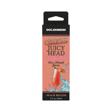 GoodHead Juicy Head Cocktails Dry Mouth Spray Peach Bellini 2 oz.