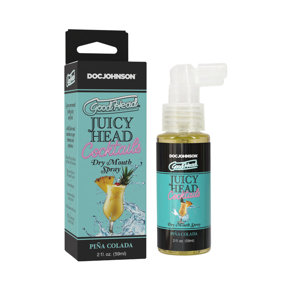 GoodHead Juicy Head Cocktails Dry Mouth Spray PiÃ±a Colada 2 oz.