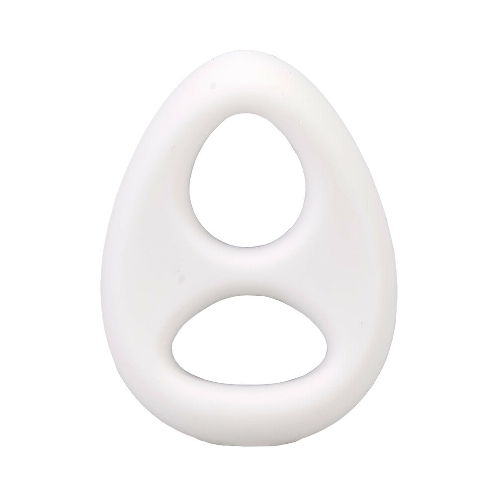 Rock Solid The Code Silicone C-Ring with Bandana White/Black