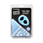 Rock Solid The Code Silicone C-Ring with Bandana Light Blue/Black