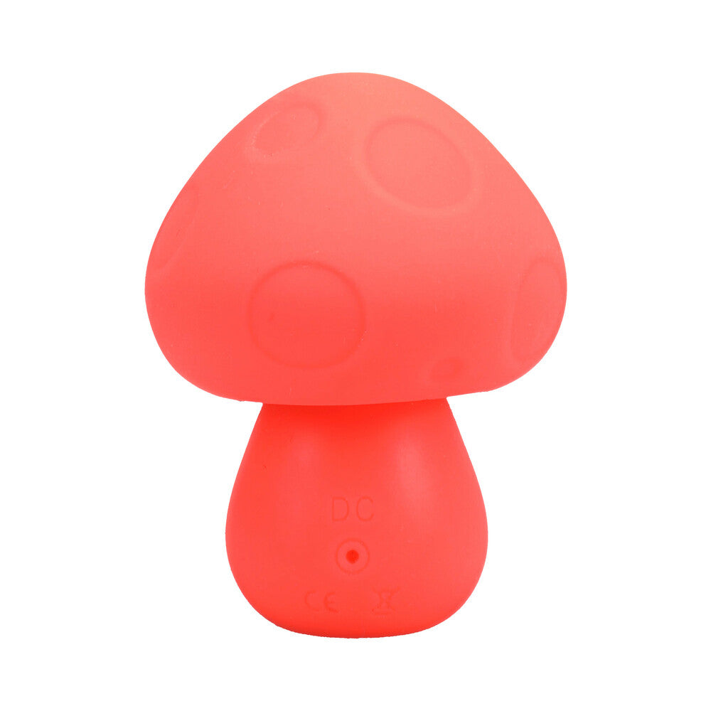 Mochi Mushroom Rechargeable Silicone Vibe Peach