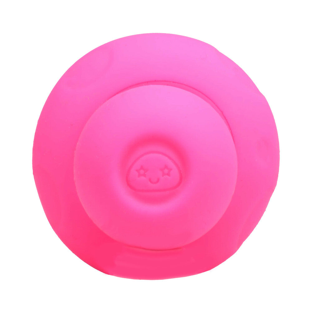 Mochi Mushroom Rechargeable Silicone Vibe Pink