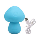Mochi Mushroom Rechargeable Silicone Vibe Teal