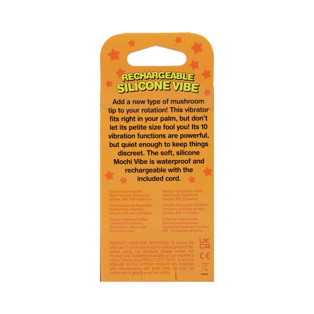 Mochi Mushroom Rechargeable Silicone Vibe Teal