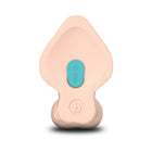 b-Vibe Slipskin Realistic Silicone Dildo 9 in. Curved Cream