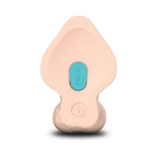 b-Vibe Slipskin Realistic Silicone Dildo 9 in. Curved Cream