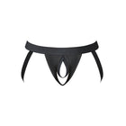 Male Power Open Ended Jock Open Black S/M