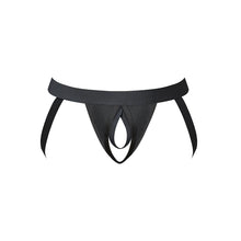 Male Power Open Ended Jock Open Black L/XL