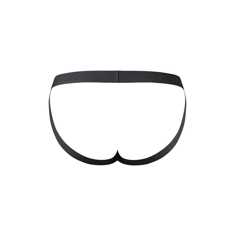 Male Power Open Ended Jock Open Black L/XL