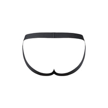 Male Power Open Ended Jock Open Black L/XL