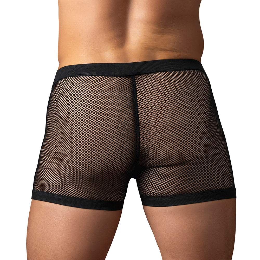 Male Power Fishnet 2.0 PCH Short Black L
