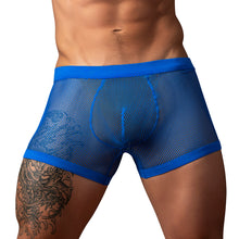 Male Power Fishnet 2.0 PCH Short Royal XL
