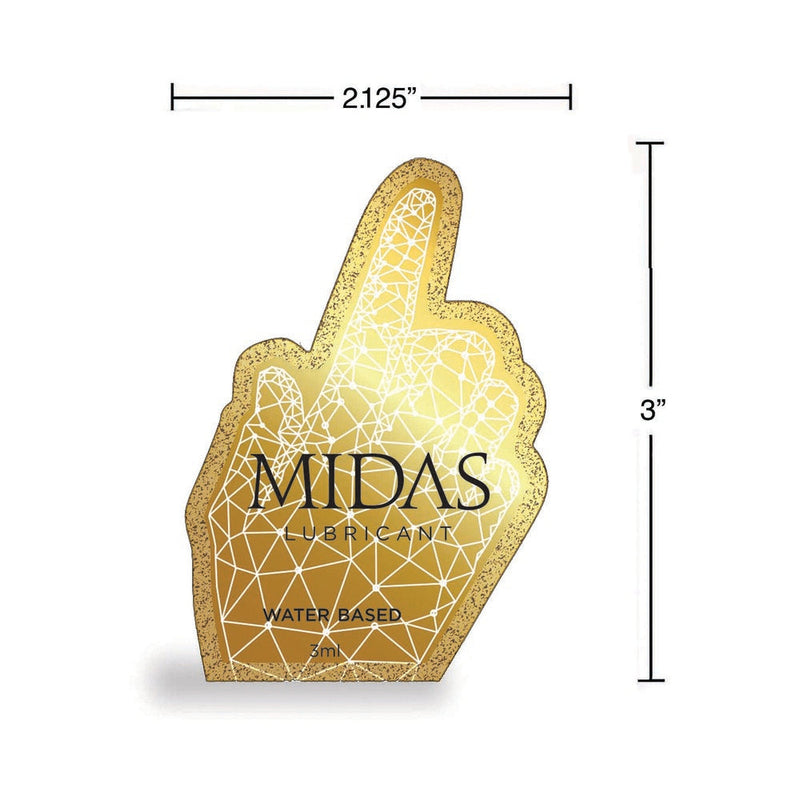 Midas Waterbased Lube 3 ml Pouch