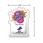 Smack Tarts Lickable Lube Sour Grape 3 ml Pouch