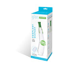 Glas Eggplant Ecstasy 7.25 in. Glass Dildo