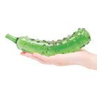 Glas Caressing Cucumber 8.25 in. Glass Dildo