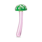 Glas Magic Mushroom Dildo 7.5 in. Glass Dildo
