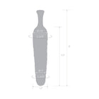 Glas Cornstar 8 in. Glass Dildo