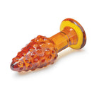 Glas Cornstar 4 in. Glass Butt Plug