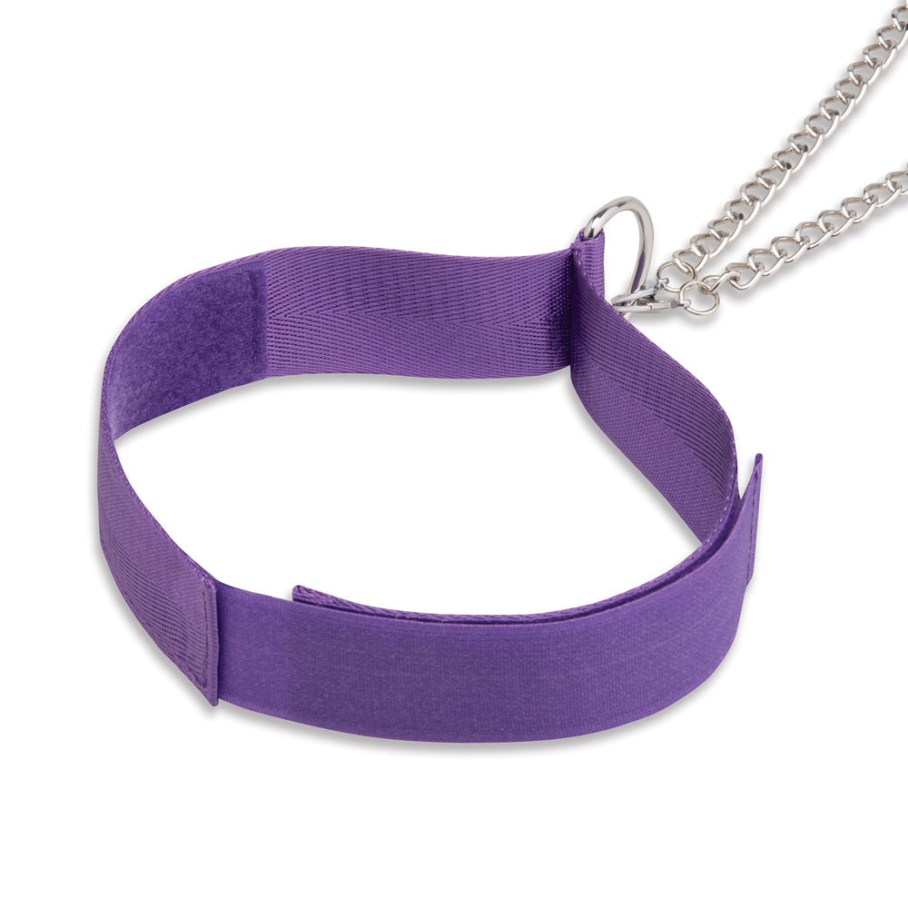 Lux Fetish Collar & Nipple Clamps