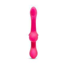Together Double Tap Dual-Ended Vibrating Strapless Strap-on