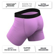 Shinesty The Double Entendre Eggplant Ball Hammock Pouch Underwear with Fly L