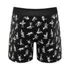 Shinesty The Bare Back Bones Glow-in-the-Dark Skeletons Ball Hammock Pouch Underwear with Fly L