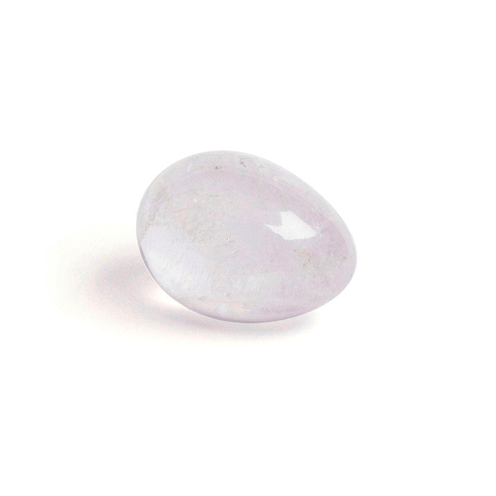 Chakrubs Prism Yoni Egg Clear Quartz (non-drilled)