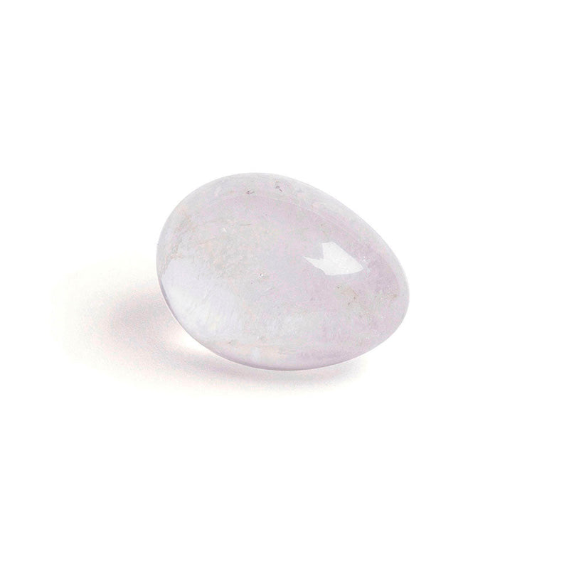 Chakrubs Prism Yoni Egg Clear Quartz (non-drilled)
