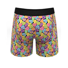 Shinesty The Candy Crush Candy Hearts Ball Hammock Pouch Underwear with Fly 2XL