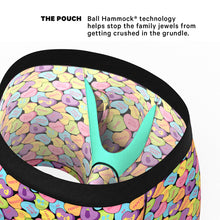 Shinesty The Candy Crush Candy Hearts Ball Hammock Pouch Underwear with Fly 2XL