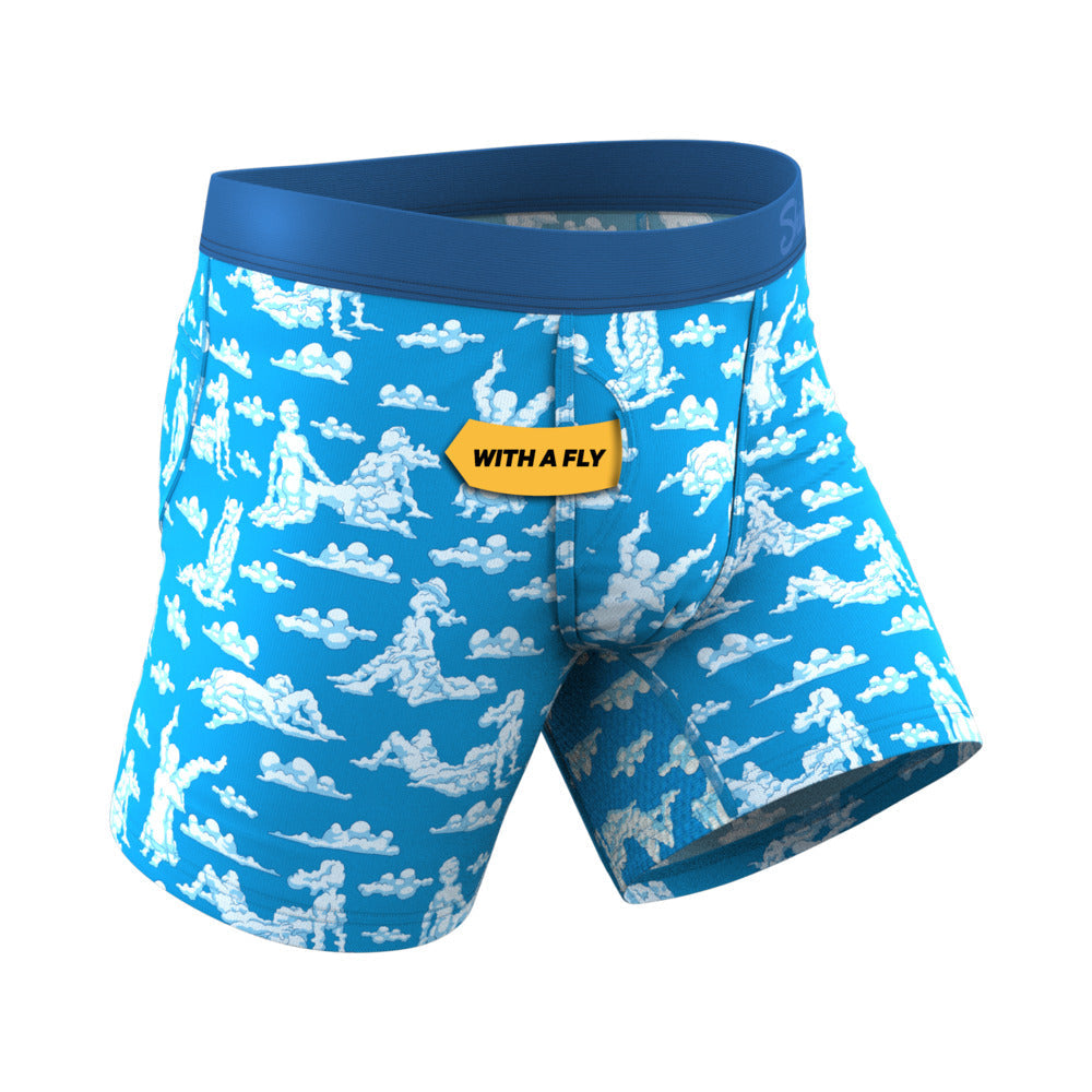 Shinesty The Reverse Cloud Girl Cloud Ball Hammock Pouch Underwear with Fly 2XL