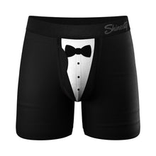 Shinesty The 009 Black Tuxedo Ball Hammock Pouch Underwear with Fly L
