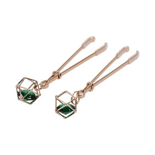 Sportsheets Sex & Mischief Indica Crystal Nipple Clips