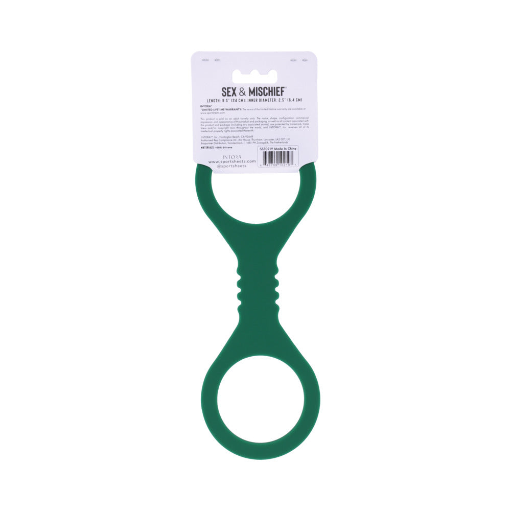 Sportsheets Sex & Mischief Indica Small Silicone Cuffs