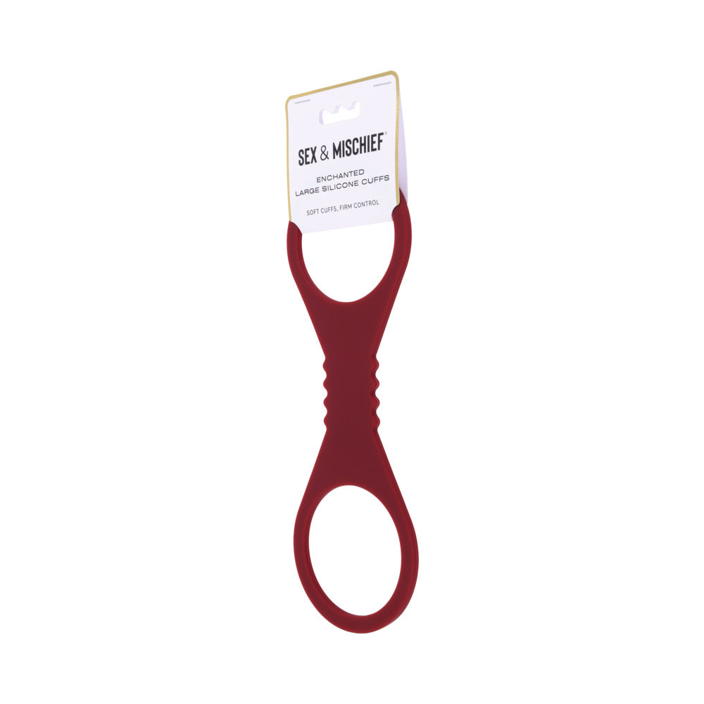 Sportsheets Sex & Mischief Enchanted Large Silicone Cuffs