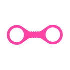 Sportsheets Sex & Mischief Small Hot Pink Silicone Cuffs