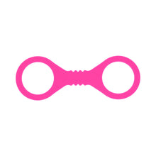 Sportsheets Sex & Mischief Small Hot Pink Silicone Cuffs