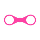 Sportsheets Sex & Mischief Large Hot Pink Silicone Cuffs