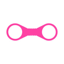 Sportsheets Sex & Mischief Large Hot Pink Silicone Cuffs