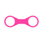 Sportsheets Sex & Mischief Large Hot Pink Silicone Cuffs