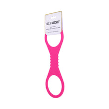 Sportsheets Sex & Mischief Large Hot Pink Silicone Cuffs