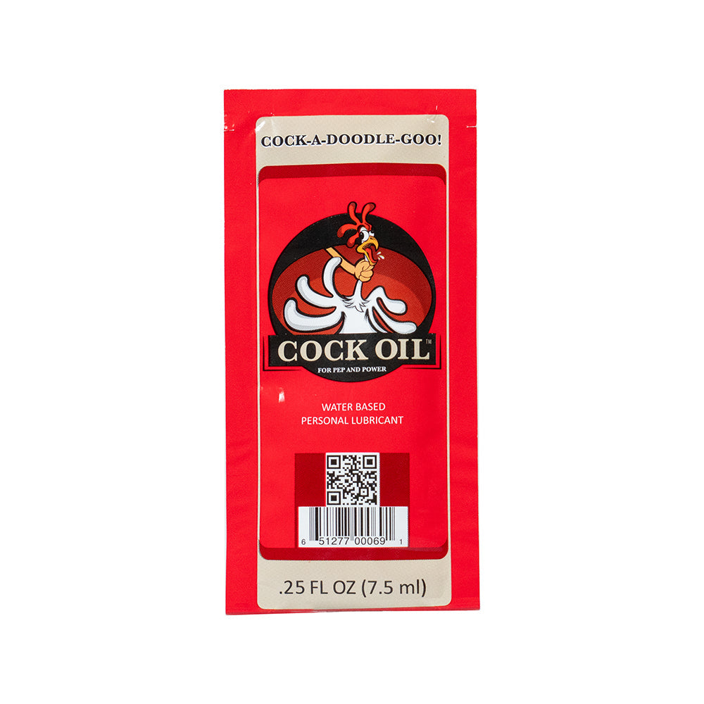 Cock Oil Branded Collector''s Edition Drum with 25 Foil Packets